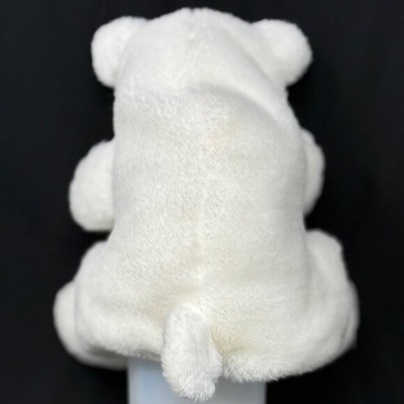 Mary Meyer White Plush Polar Bear Puppet Stuffed Animal1994 Vtg Exclusive Alaska - Picture 4 of 9